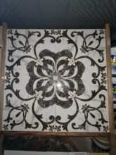 Decorative floor tiles