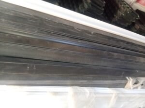 PVC GUTTERS WHITE AND BLACK