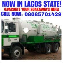 CITYCARE SOAKAWAY EVACUATION SERVICES LAGOS (Yes, Evacuate Your Septic Tanks Here)
